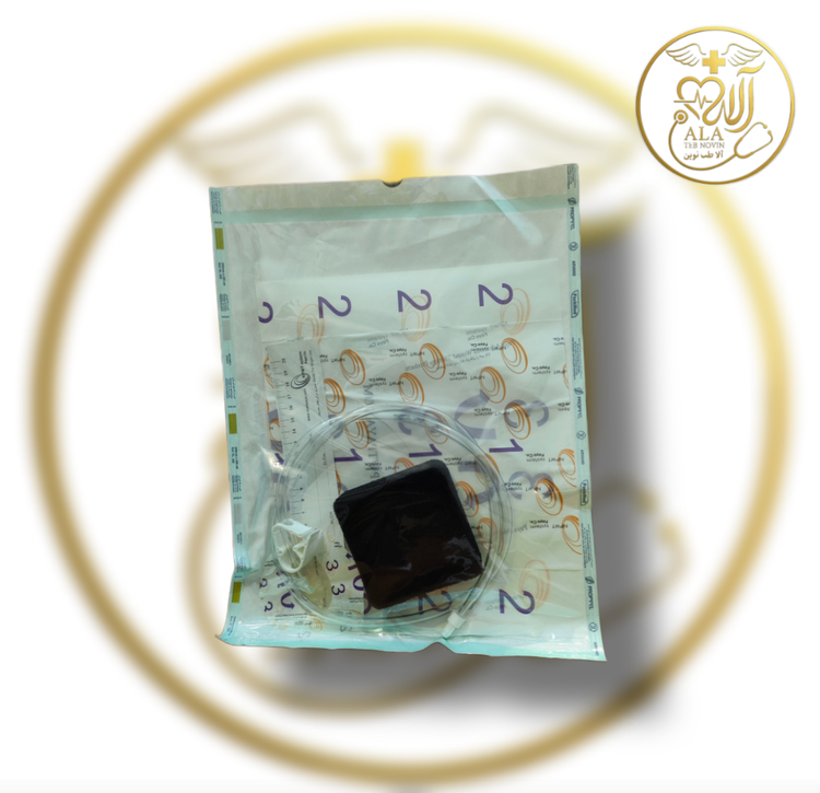 کیت پانسمان وکیوم تراپی پایا (NPWT Dressing Kit) یک مجموعه کامل، کاملاً استریل و یکپارچه برای اجرای درمان زخم با فشار منفی از شرکت دانشبنیان طب تجهیز پایا است. این ست شامل فوم پلیاورتان مشکی متخلخل با الاستیسیته بالا، لوله و پد مکش هوشمند (SPP)، چسب فیلم