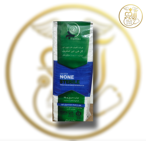 گاز غیر استریل ۸ لایه ۴۰۰ گرمی بهداد طب